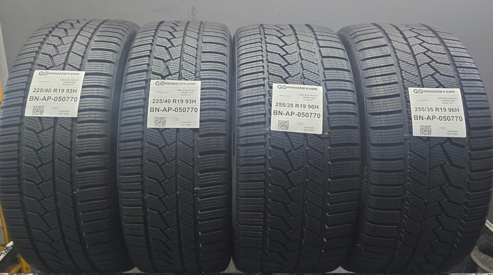 Continental WINTERCONTACT TS860S SSR RUNFLAT *